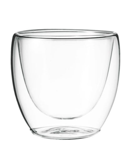 Blend Double Wall Espresso Cup Set of 2 80ml in Gift Boxed
