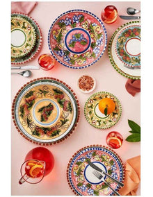 Ceramica Salerno Oval Platter 40x26cm Apples