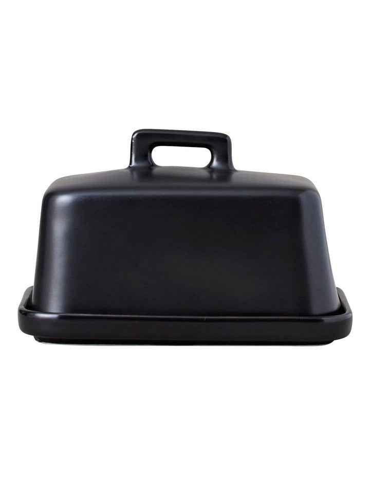 Epicurious Butter Dish Gift Boxed in Black