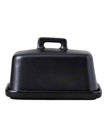 Epicurious Butter Dish Gift Boxed in Black