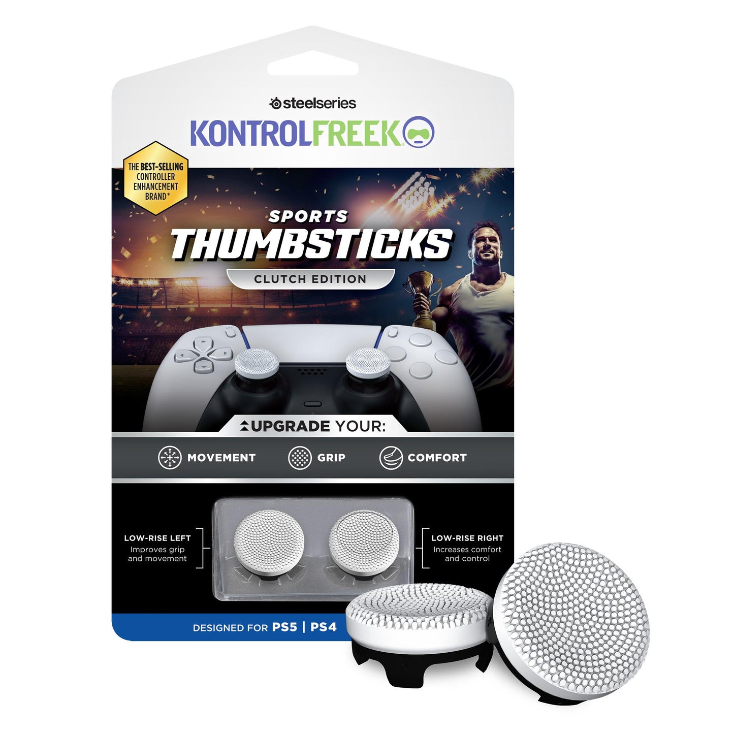 KontrolFreak Sports Clutch (White/Black)