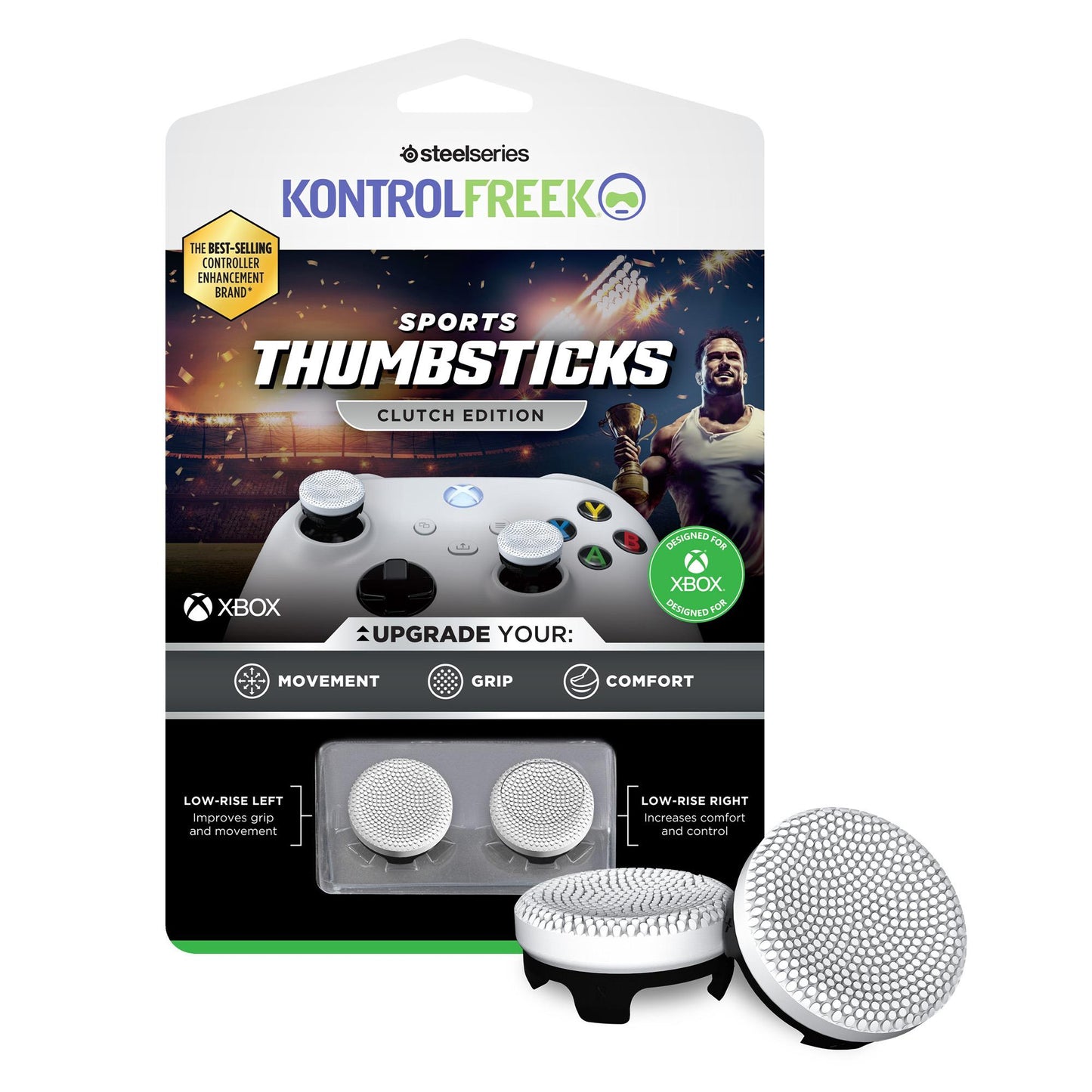 KontrolFreak Sports Clutch (White/Black)