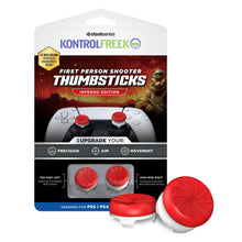 KontrolFreak FPS Inferno (Red/White) Kit