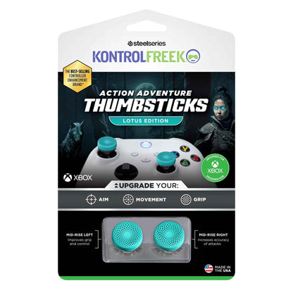 KontrolFreak Action Lotus (Teal Blue/Clear) Kit
