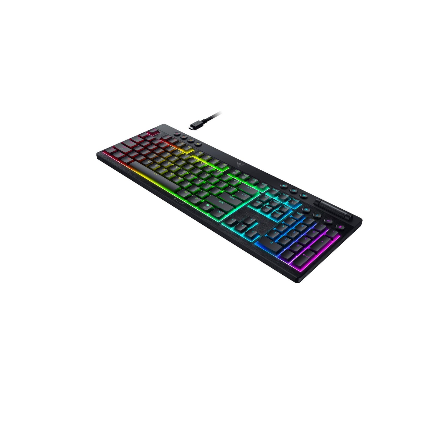 Razer BlackWidow V4 LP HyperSpeed Wireless Low-Profile Mechanical Gaming Keyboard (Yellow Linear Switch)