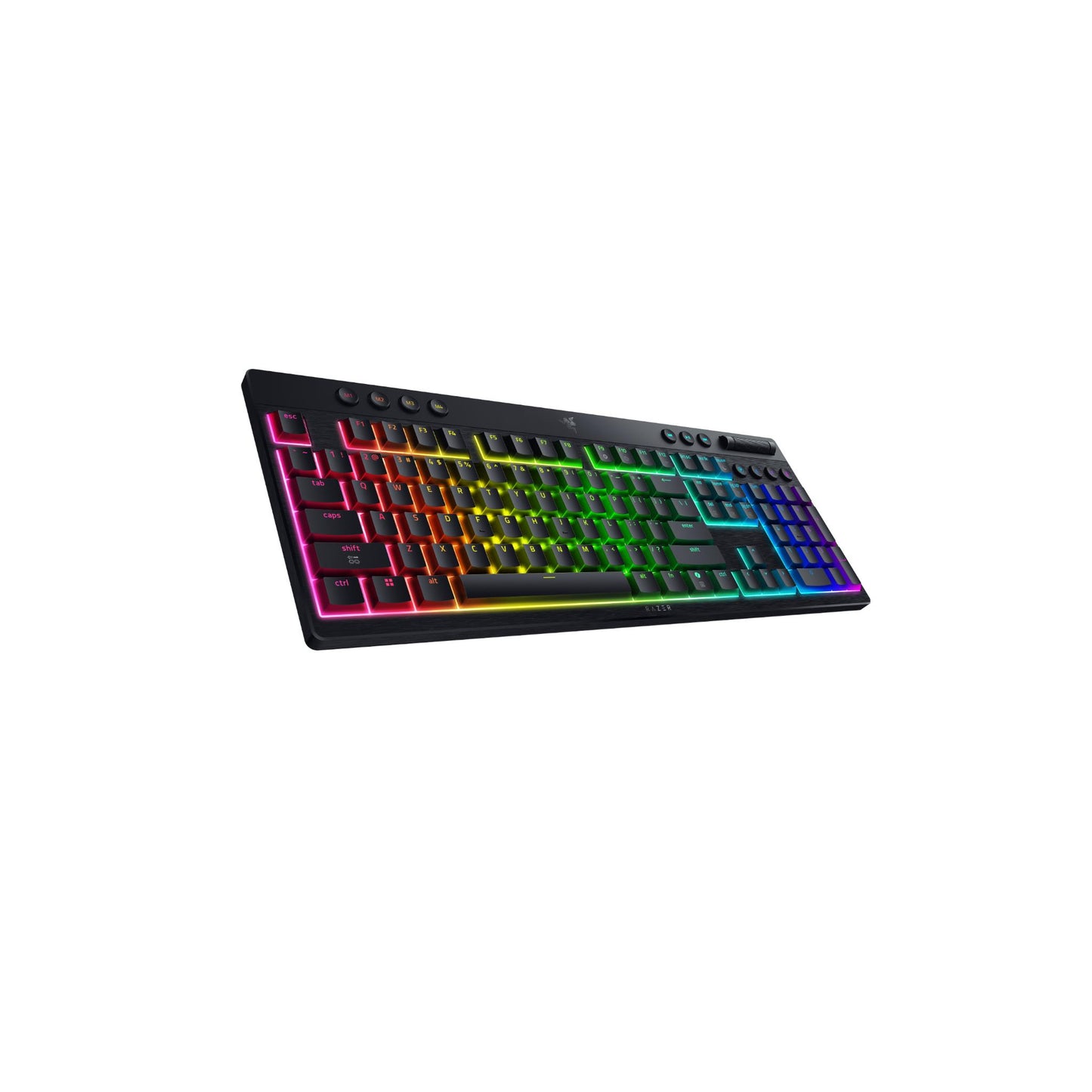 Razer BlackWidow V4 LP HyperSpeed Wireless Low-Profile Mechanical Gaming Keyboard (Yellow Linear Switch)