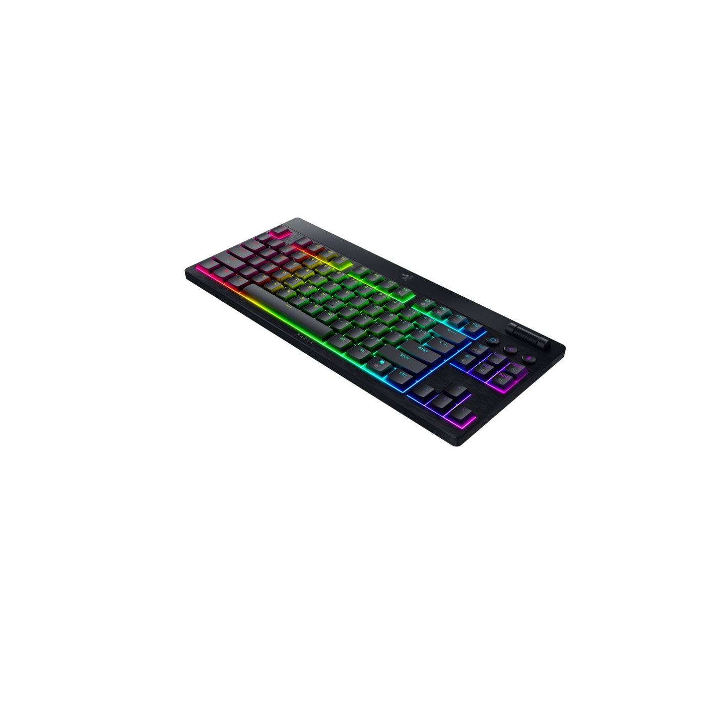 Razer BlackWidow V4 LP TKL HyperSpeed Wireless Low-profile Mechanical Gaming Keyboard Tenkeyless (Yellow Linear Switch)