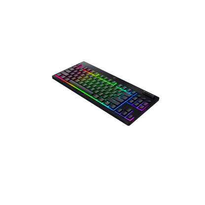 Razer BlackWidow V4 LP TKL HyperSpeed Wireless Low-profile Mechanical Gaming Keyboard Tenkeyless (Yellow Linear Switch)