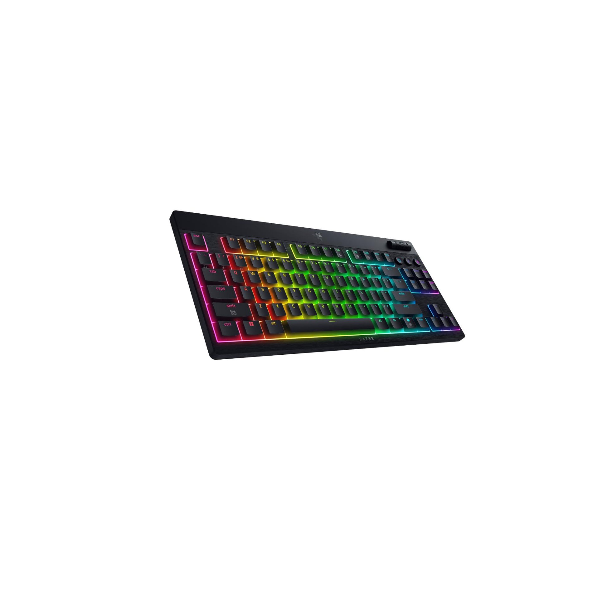 Razer BlackWidow V4 LP TKL HyperSpeed Wireless Low-profile Mechanical Gaming Keyboard Tenkeyless (Yellow Linear Switch)
