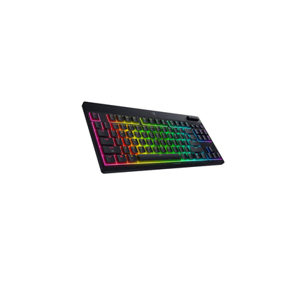 Razer BlackWidow V4 LP TKL HyperSpeed Wireless Low-profile Mechanical Gaming Keyboard Tenkeyless (Yellow Linear Switch)