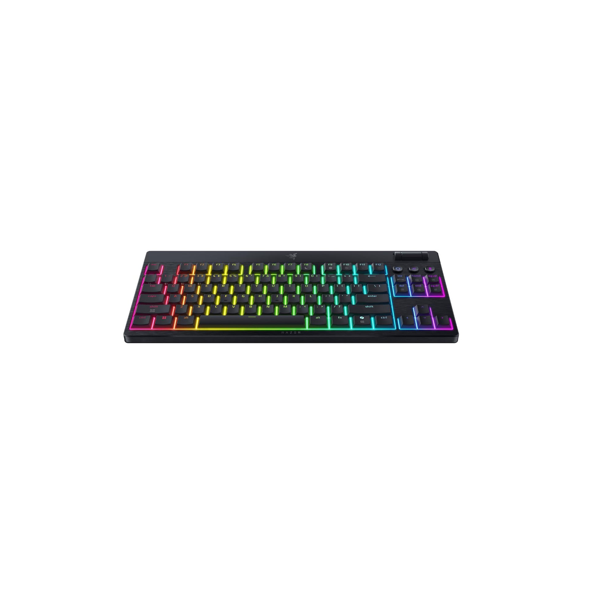 Razer BlackWidow V4 LP TKL HyperSpeed Wireless Low-profile Mechanical Gaming Keyboard Tenkeyless (Yellow Linear Switch)