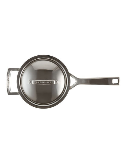 Classic 3-Ply Saucepan 16cm With Helper Handle in Steel