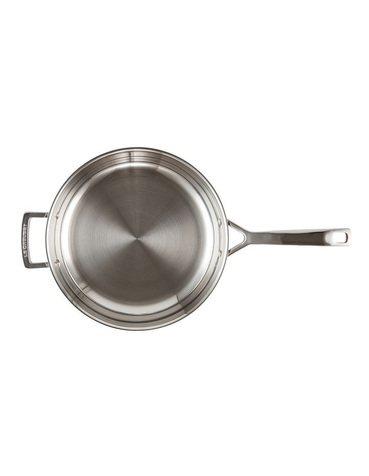 Classic 3-Ply Frypan Uncoated 28cm in Stainless Steel