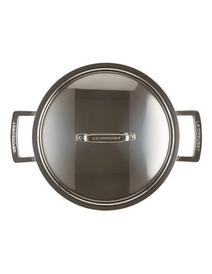 Classic 3 PLY Stainless Steel Deep Casserole 24cm