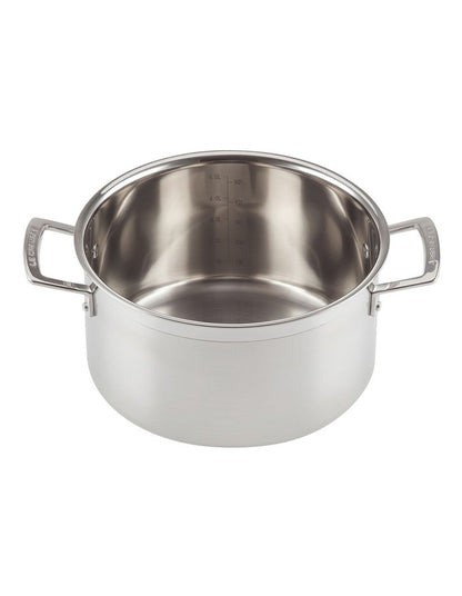 Classic 3 PLY Stainless Steel Deep Casserole 24cm