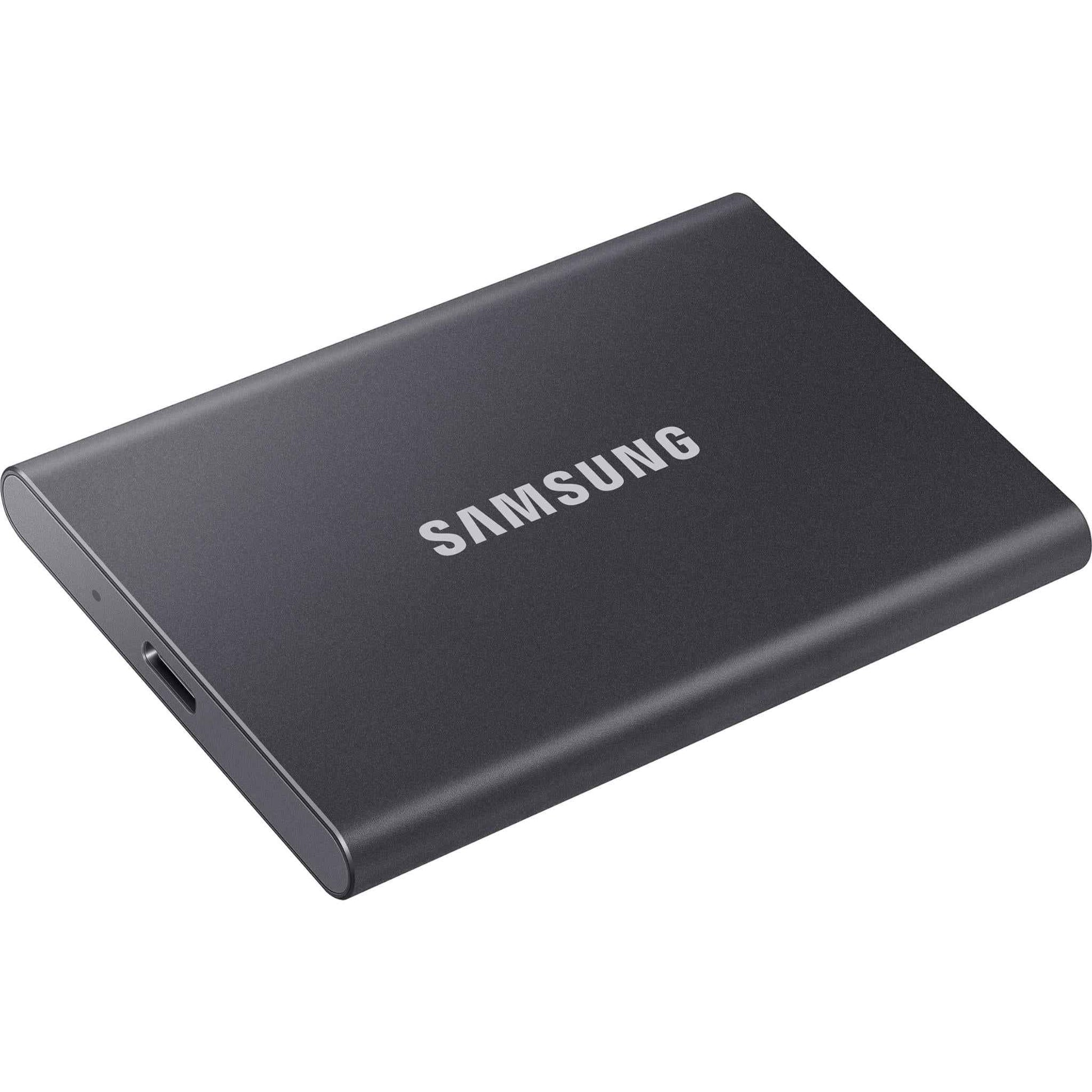 Samsung T7 Portable SSD Drive [4TB] (Titan Grey)
