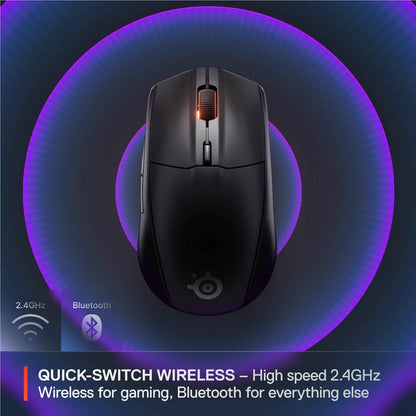 SteelSeries Rival 3 Wireless Gen 2 Gaming Mouse (Black)