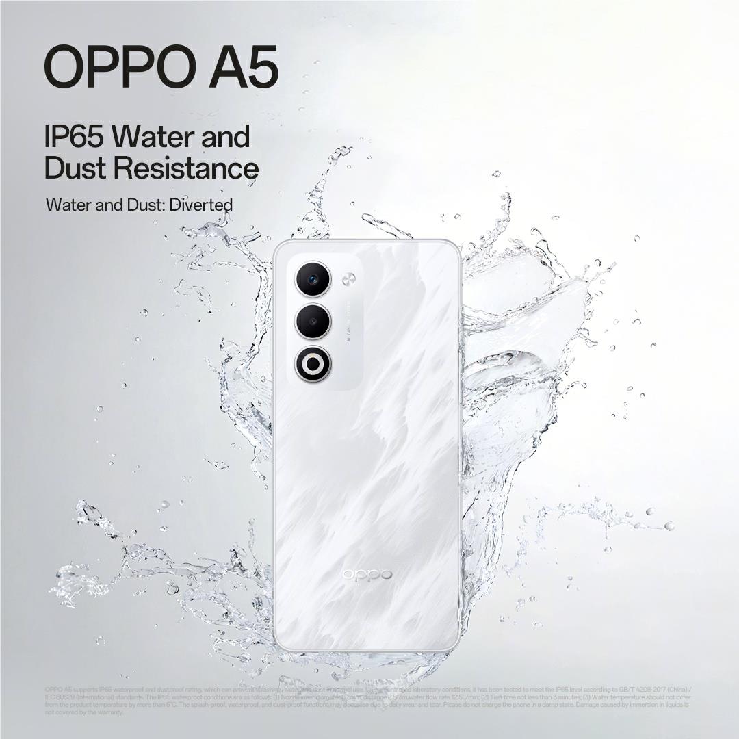 OPPO A5 4G 128GB (Mist White)