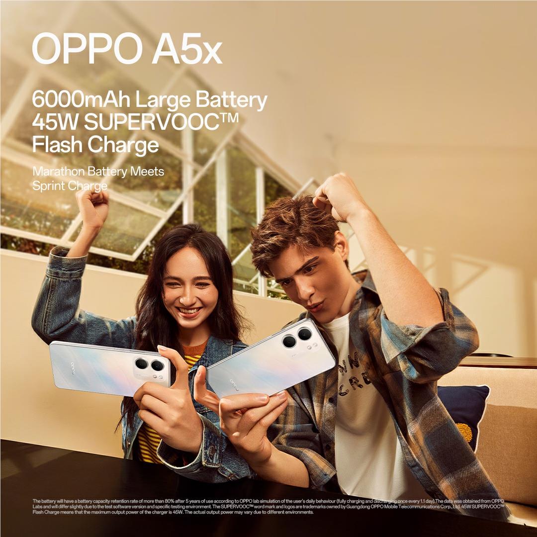 OPPO A5x 4G 128GB (Midnight Blue)