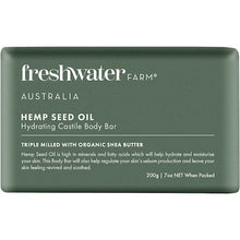 Freshwater Farm Australia Hemp Seed Oil Hydrating Body Bar 200g