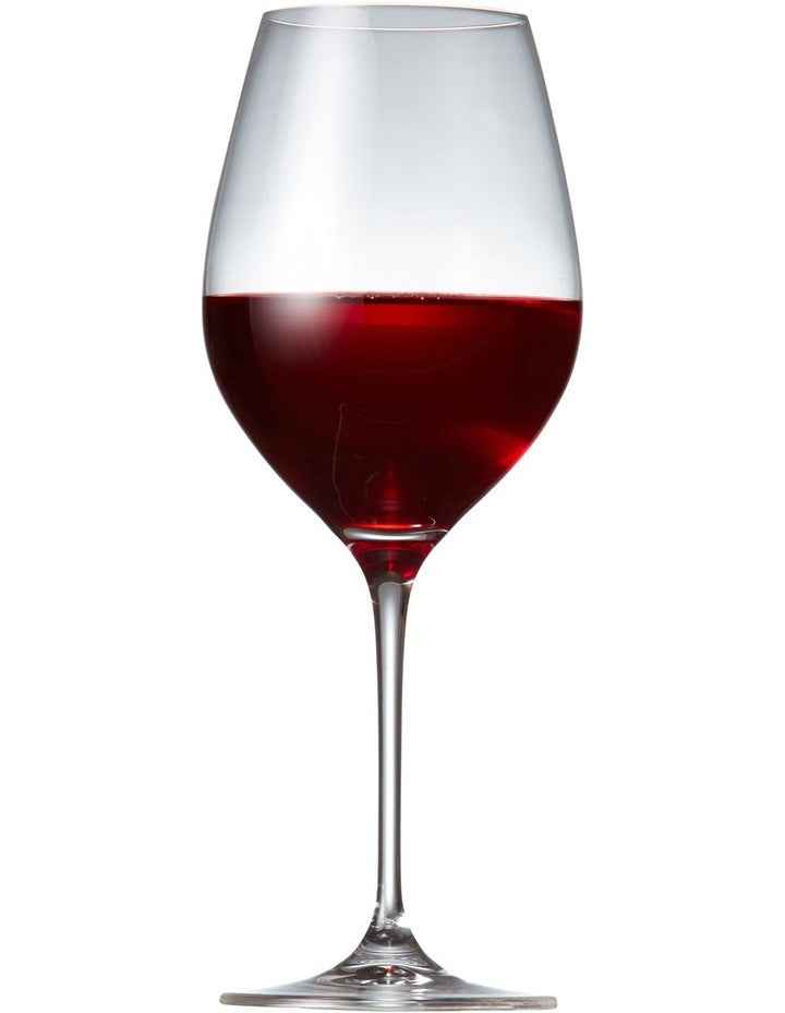 Cuvee Red Wine Glasses Set Of 6 in Clear