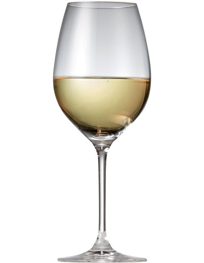 Cuvee Wine Glasses Set Of 6 in White