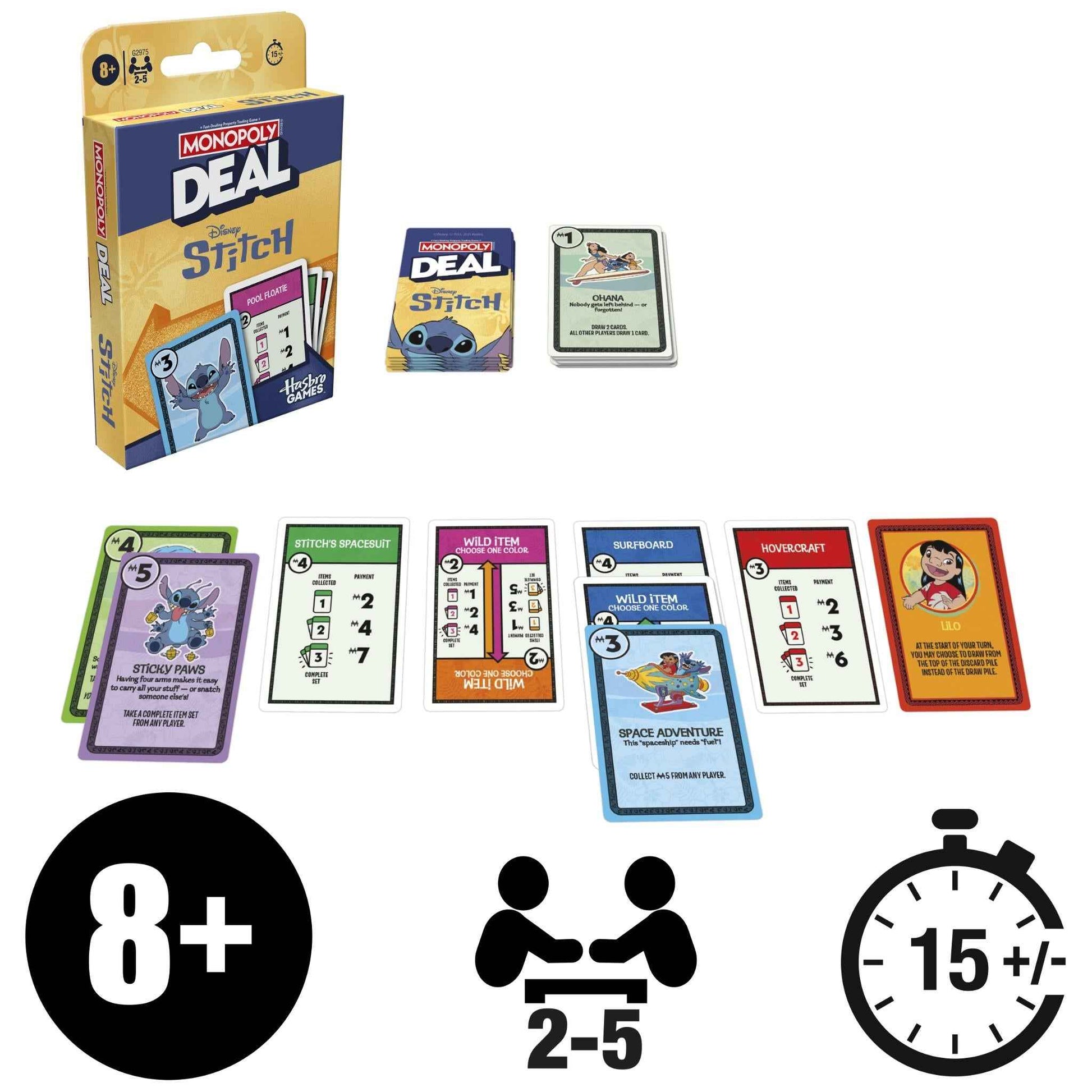 Stitch - Monopoly Deal Card Game