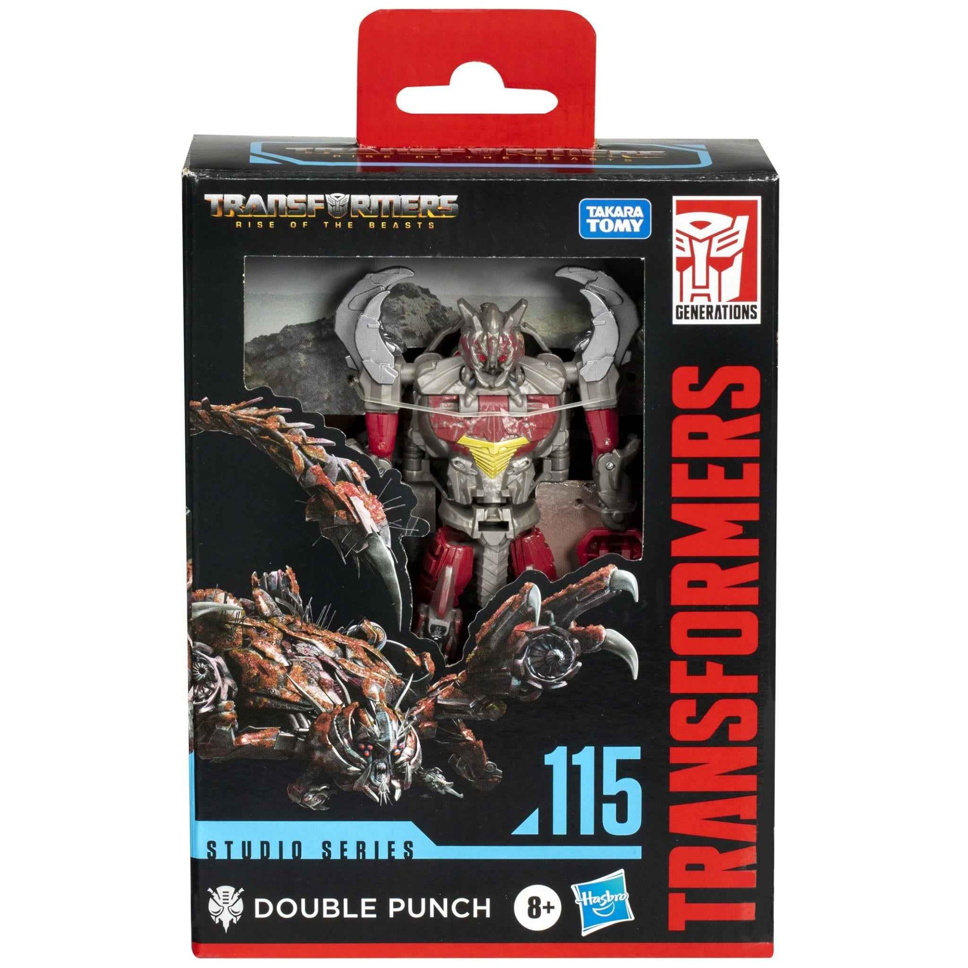Transformers - Studio Series: Deluxe Class: Transformers: Rise of the Beasts 115 Double Punch Figure
