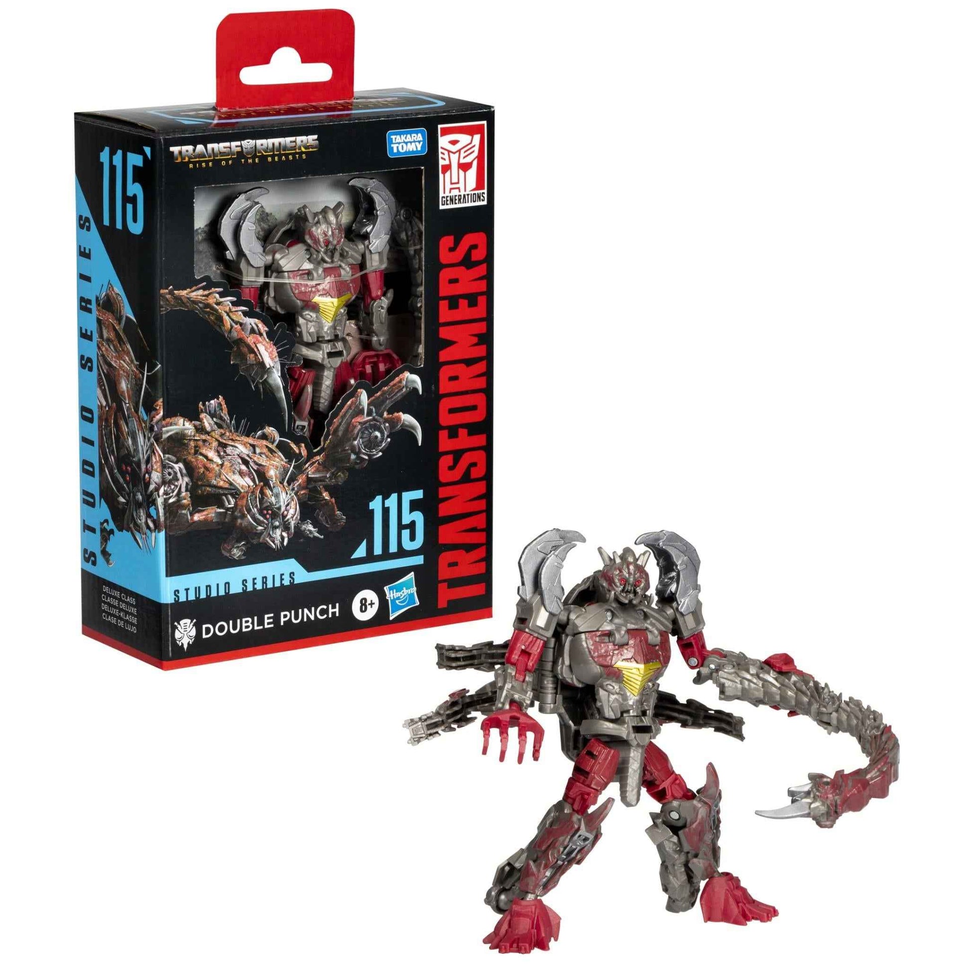 Transformers - Studio Series: Deluxe Class: Transformers: Rise of the Beasts 115 Double Punch Figure