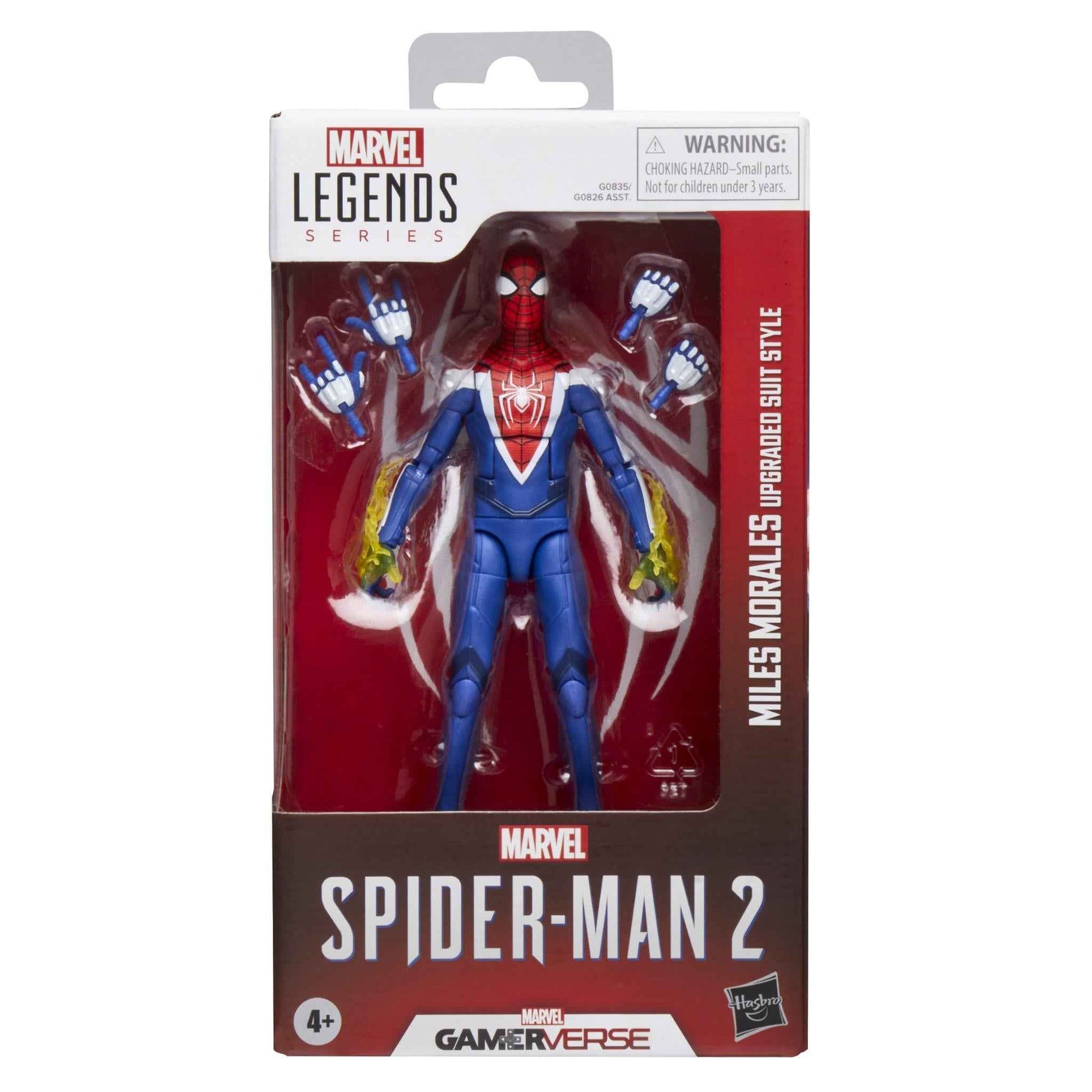 Marvel - Legends Series: Gamerverse Miles Morales Upgraded Suit Style Figure