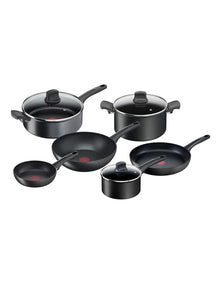 Ultimate Non-Stick Induction Cookware Set 6 Piece in Black