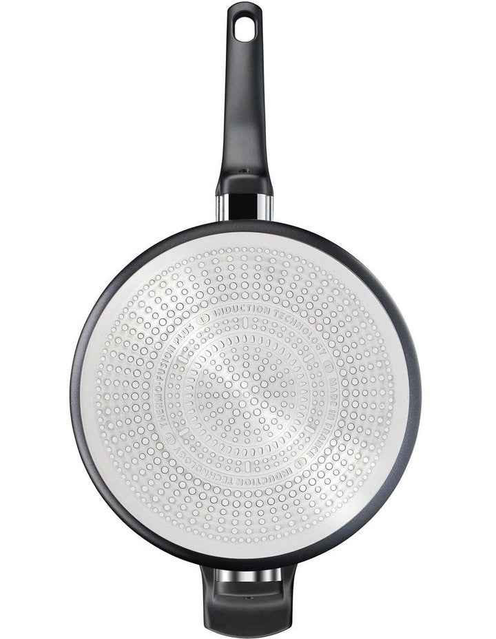 Ultimate Induction Non-Stick Sautepan/Lid 26cm in Black