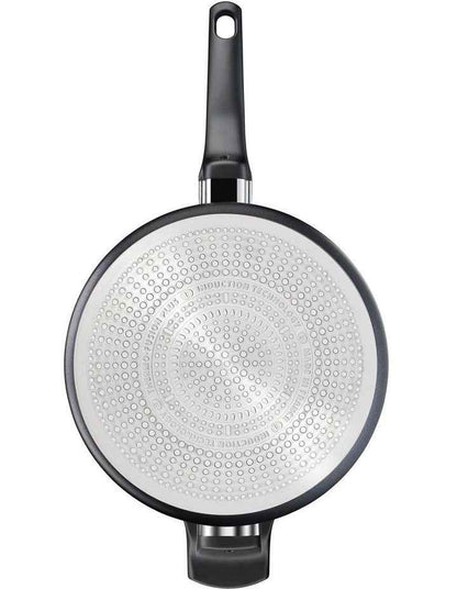 Ultimate Induction Non-Stick Sautepan/Lid 26cm in Black