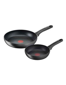 Ultimate Non-Stick Induction Frypan 20/26cm Set of 2 in Black