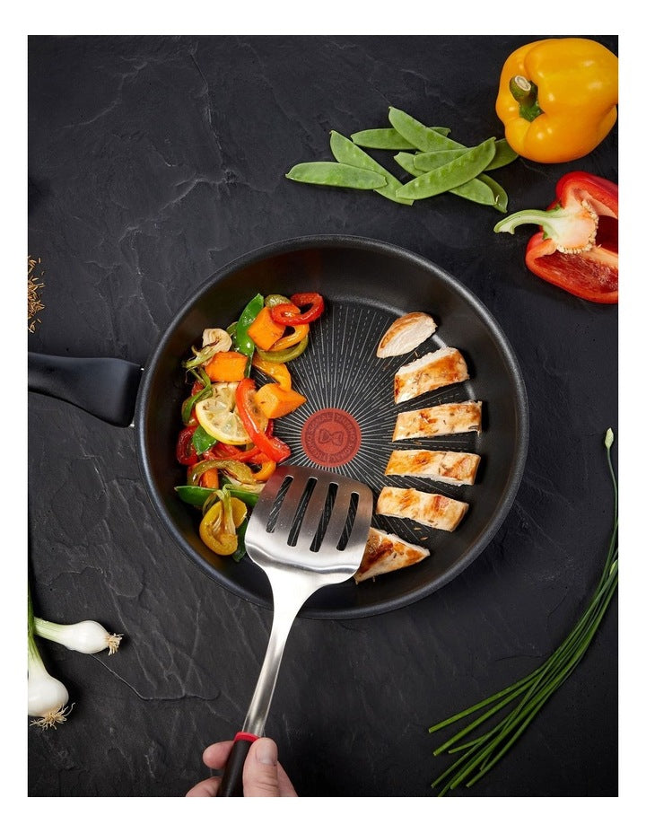 Unlimited Non-Stick Induction Set of 3 Frypan in Black