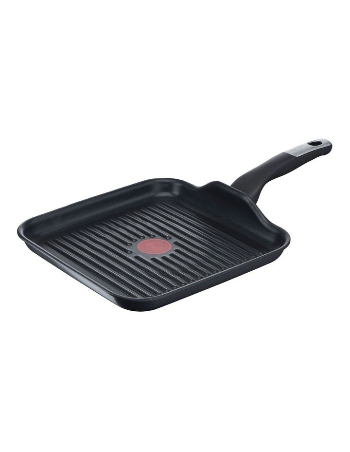Unlimited Induction Non-Stick Grill Pan 26cm x26cm in Black