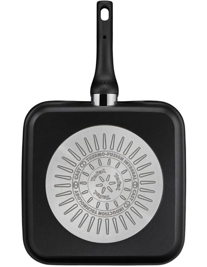Unlimited Induction Non-Stick Grill Pan 26cm x26cm in Black