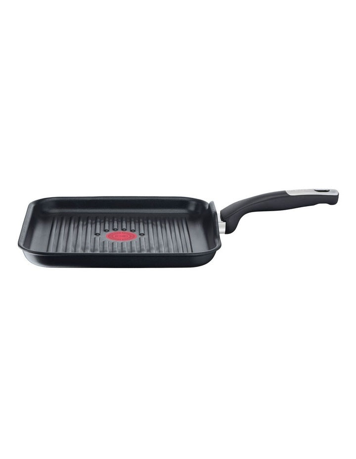 Unlimited Induction Non-Stick Grill Pan 26cm x26cm in Black