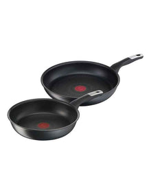 Unlimited Induction Non-Stick Frypan 26/30cm 2 Piece Set in Black