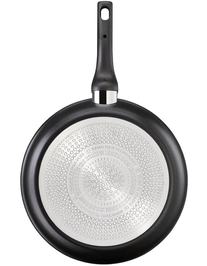 Unlimited Induction Non-Stick Frypan 26/30cm 2 Piece Set in Black