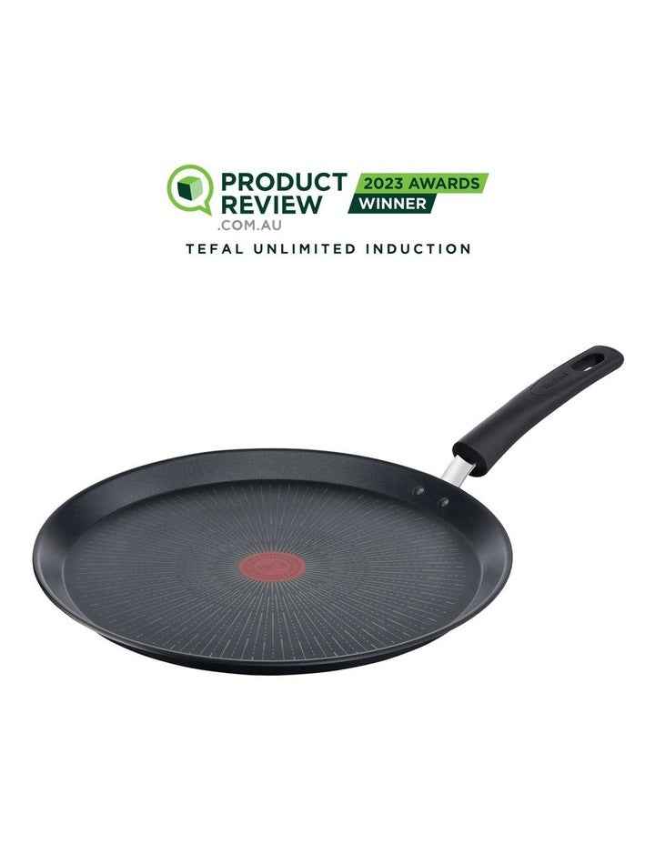 Unlimited Induction Non-Stick Crepe Pan 32cm in Black