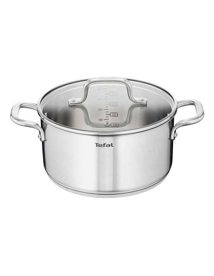 Virtuoso Induction Stewpot With Lid 24cm/5.3L in Stainless Steel