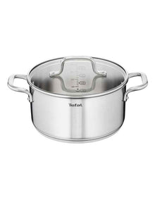 Virtuoso Induction Stewpot With Lid 24cm/5.3L in Stainless Steel