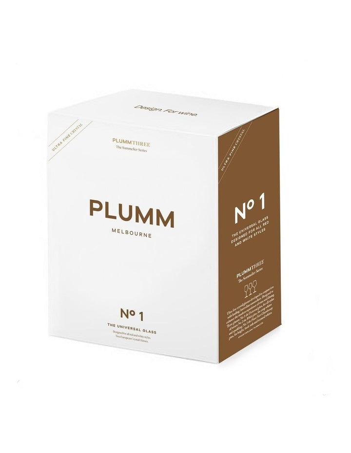 Three No 1 Universal Wine Glass Set of 2