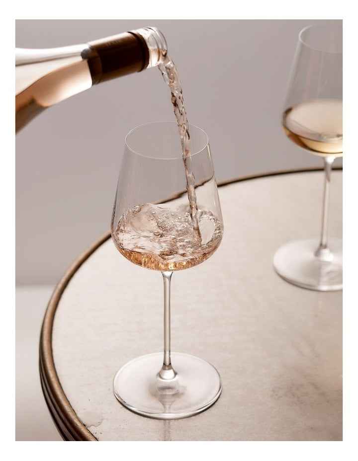 Three No 2 White Wine Glass Set of 2