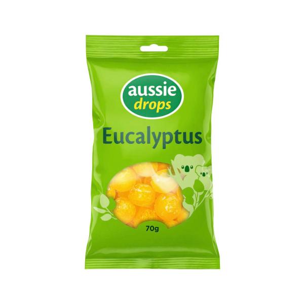 AUSSIE DROPS EUCALYPTUS 70GM