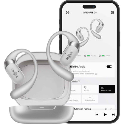 Shokz  OpenFit 2+ Open-Ear TWS Earbuds (Grey)