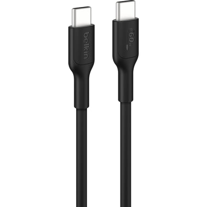 Belkin BoostCharge USB-C 60W 2.0 PCR Cable 15cm (Black)