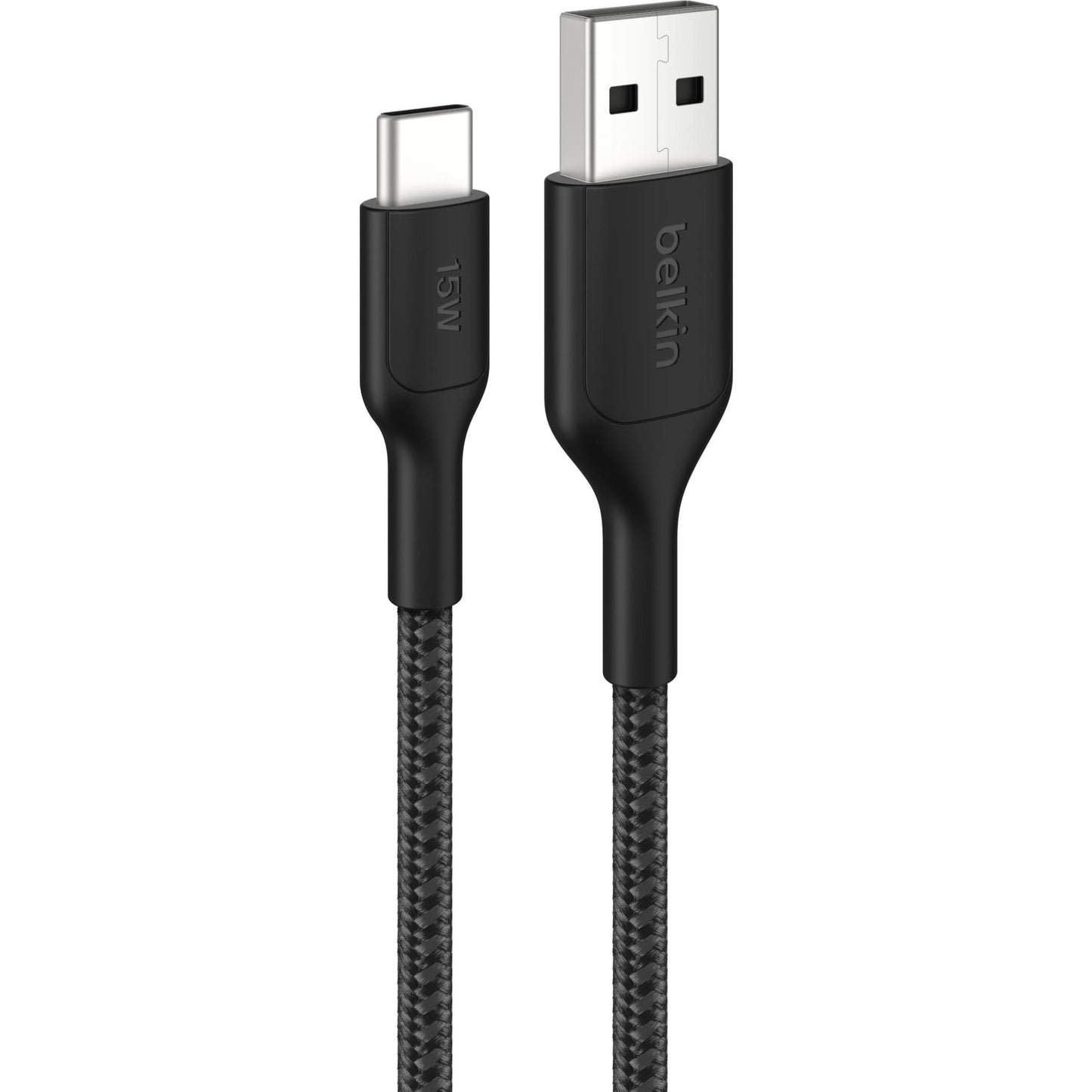 Belkin BoostCharge Pro USB-A to USB-C 2.0 Braided Cable 1m (Black)