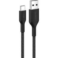 Belkin BoostCharge Pro USB-A to USB-C 2.0 Braided Cable 1m (Black)